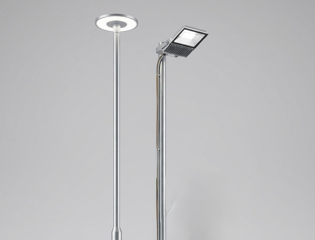 Circular LED Area Flood