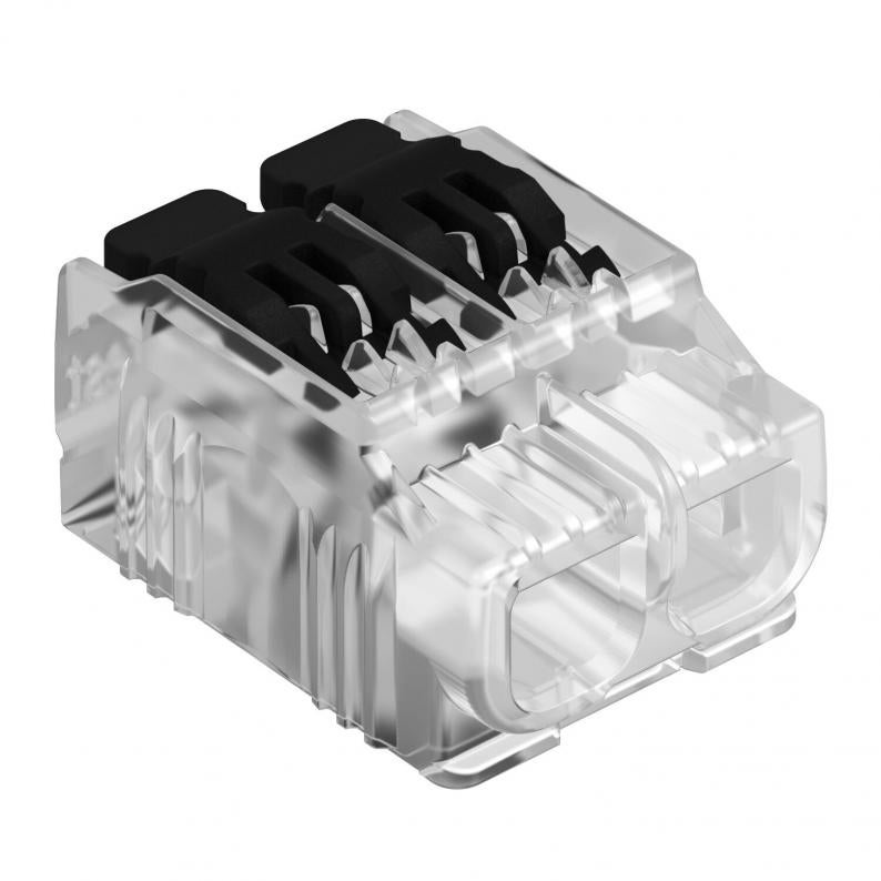 Universal lever terminal block, 2-pole