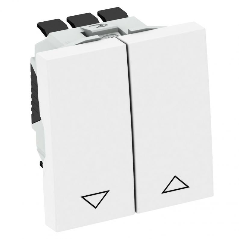 Roller blind switch, 1 module